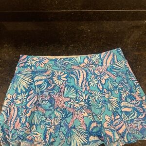 Lilly Pulitzer Luxletic White Skirt